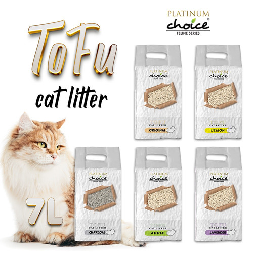 Qian Hu Fish Farm - Platinum Choice Tofu Cat Litter 7L