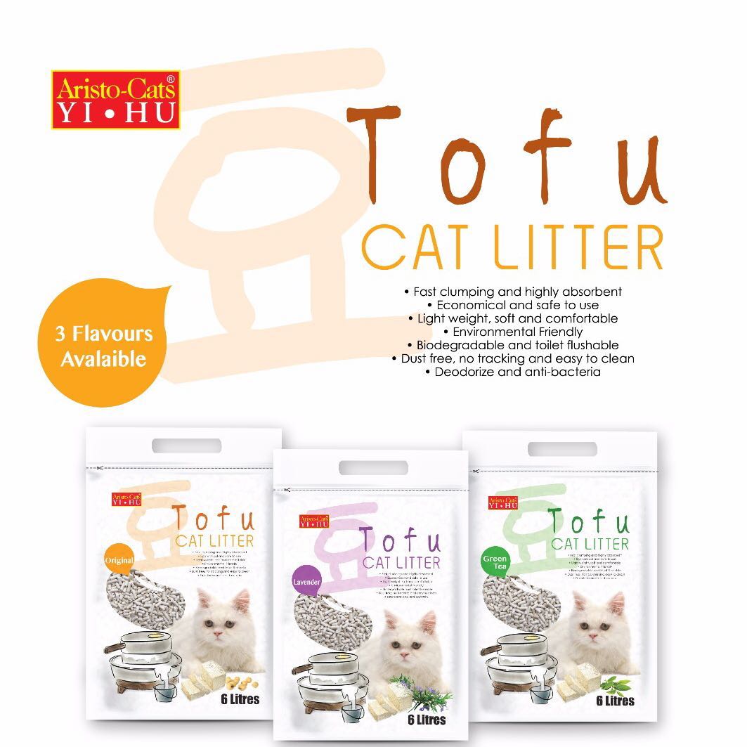 Qian Hu Fish Farm - Aristo-cats Tofu Cat Litter 6L