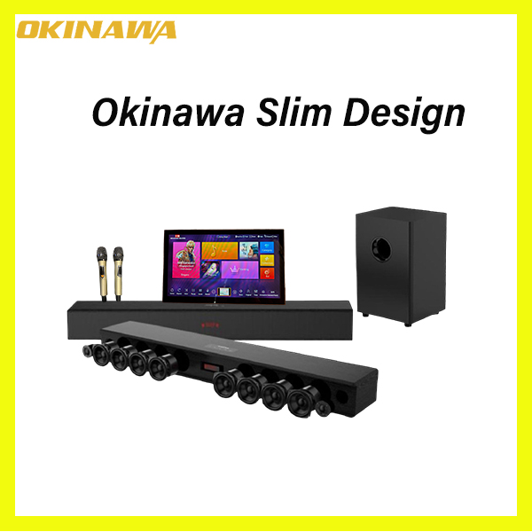 ZIMING GLOBAL - Okinawa Slim Design Home Karaoke System