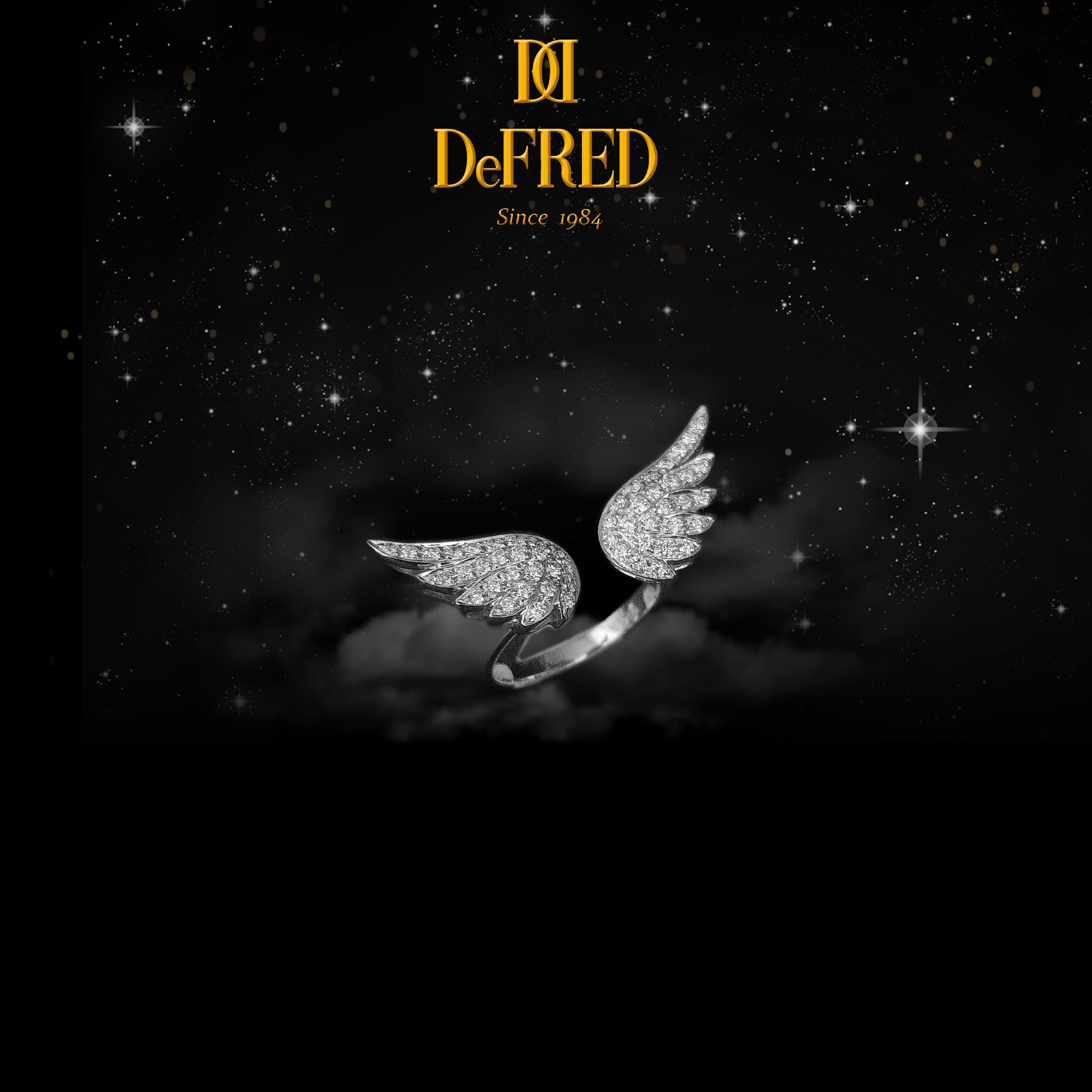 DeFRED - Angel Wings Ring