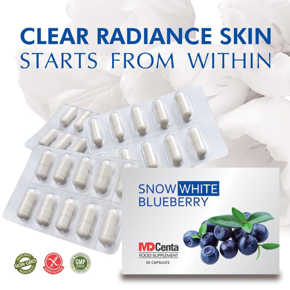 MD Centa - Biophotons Snow White BlueBerry Food Supplement