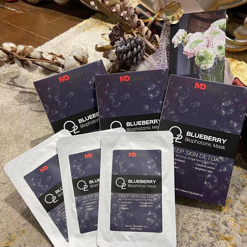 MD Centa - O2 Blueberry Biophotonic Mask
