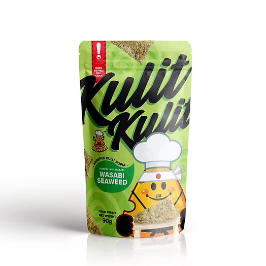KK Cheese - KK Seaweed WASABI Crispy 90g