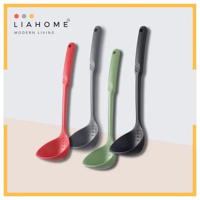 LIAHOME - Food Grade Silicon Soup Ladle Soup Spoon