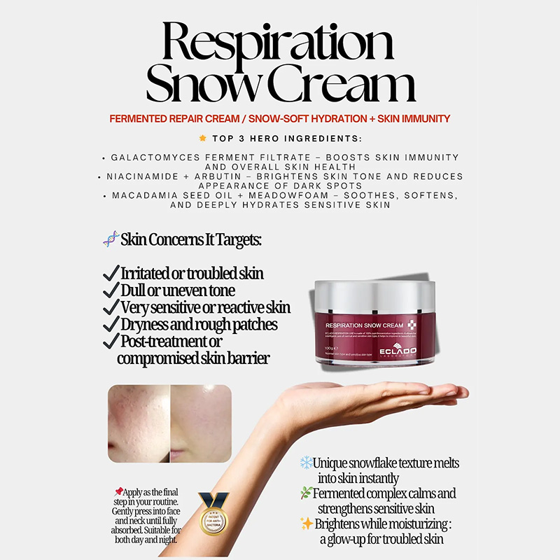 Eclado Laboratory - Respiration Snow Cream
