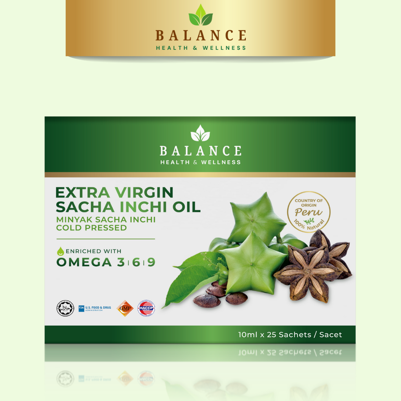 BALANCE Extra Virgin Sacha Inchi Oil (10ml)