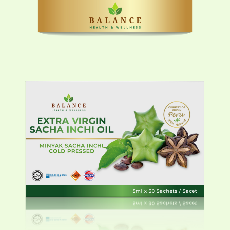 BALANCE Extra Virgin Sacha Inchi Oil (5ml)