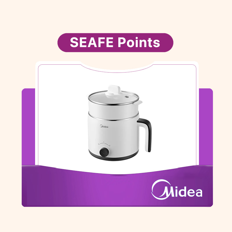 ZIMING GLOBAL - Midea MEC-1012W 1.2L Mini Multi Cooker