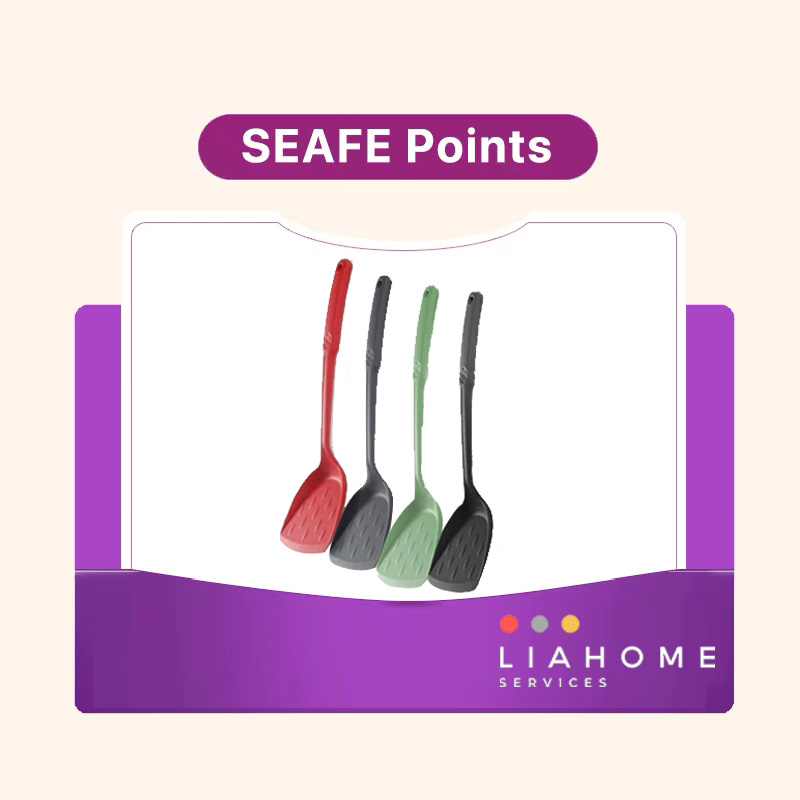 LIAHOME - Food Grade Silicon Cooking Spatula Silicon Shovel