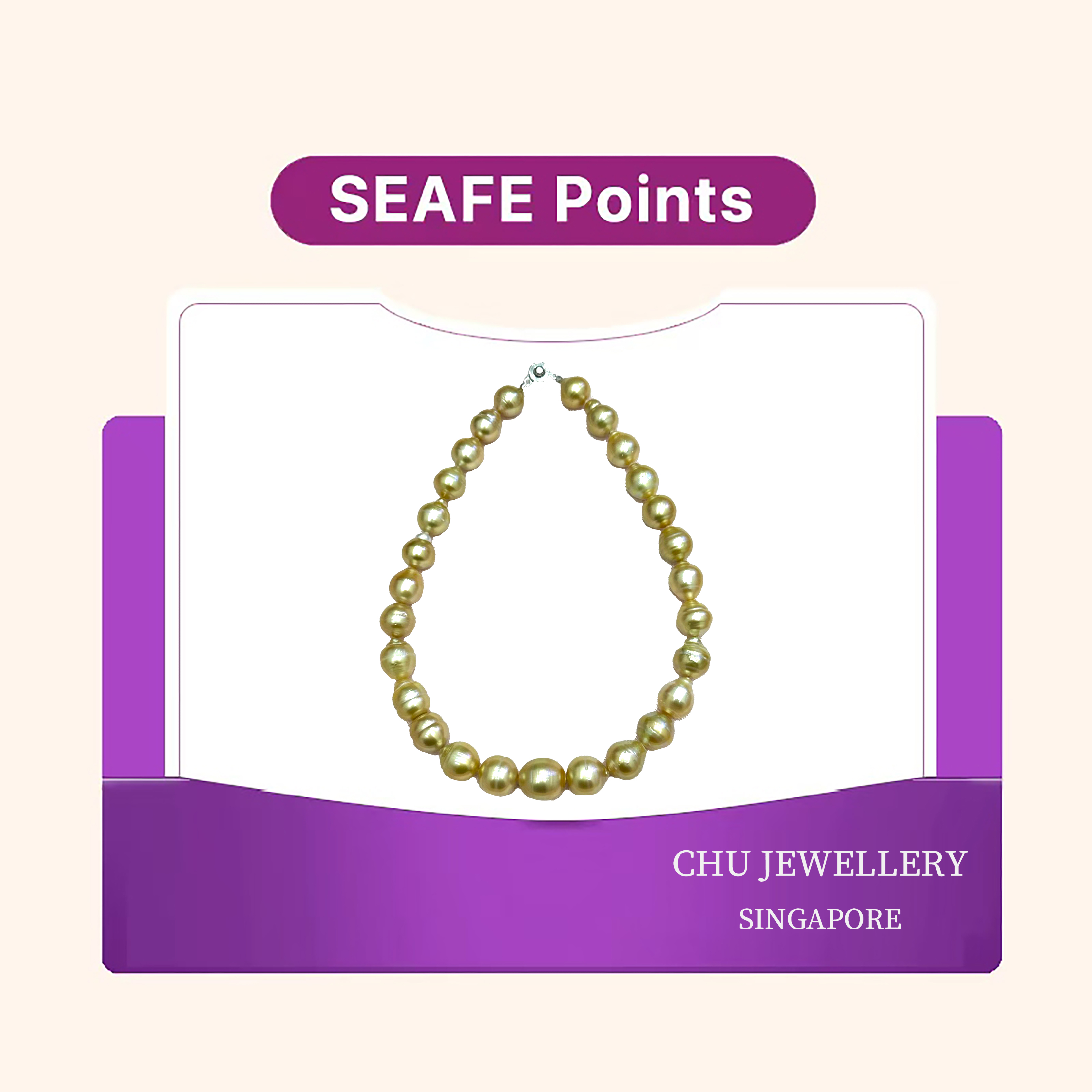 Natural Nanyang Baroque Pearl