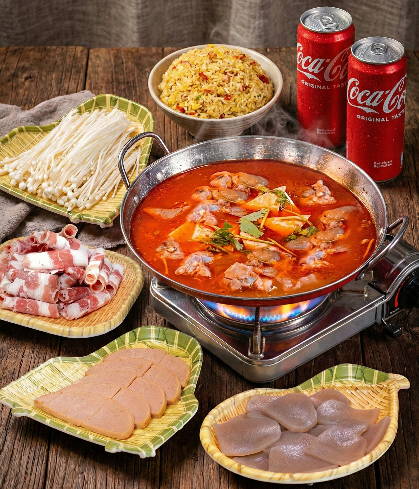 Set 4 - 2人火锅套餐