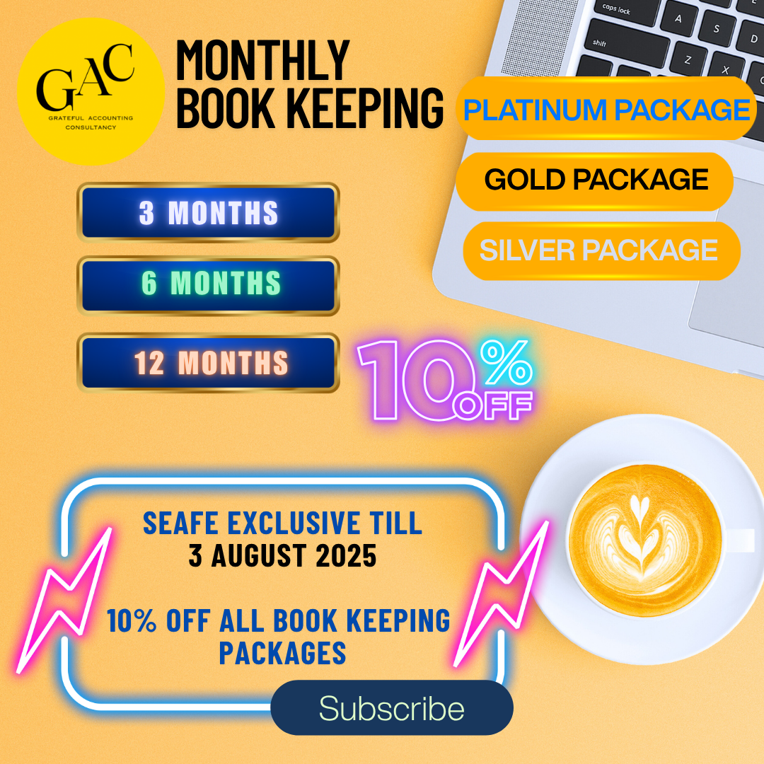 GAC - Monthly BookKeeping- Gold Package