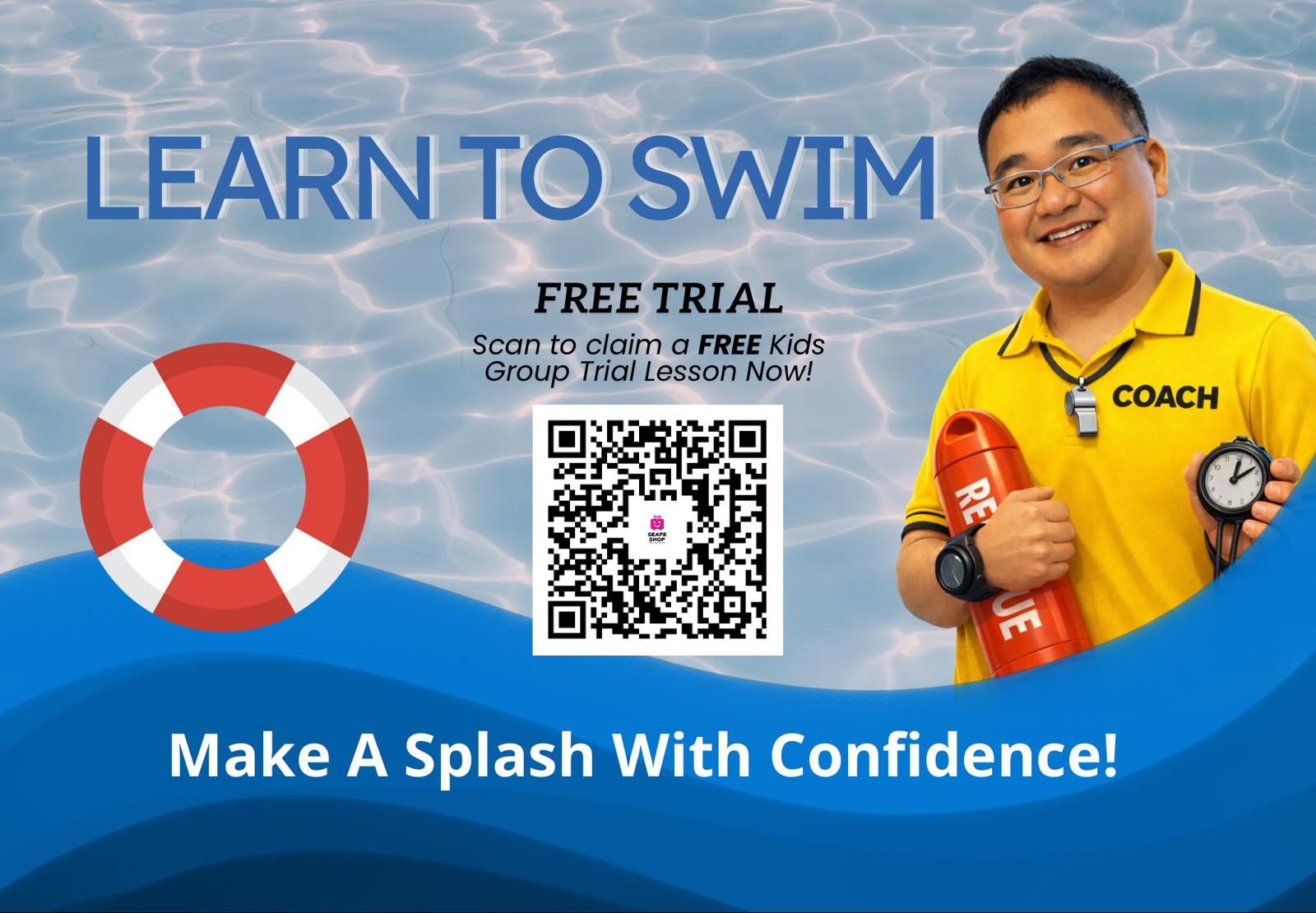 Learn To Swim - Kids (Free Trial)