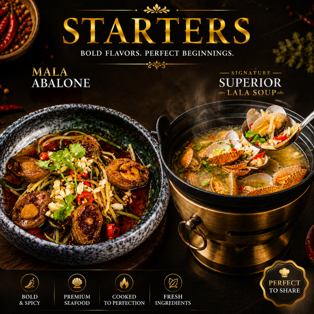 Meet 2 Wine Bar & Restaurant - Starters (3-10pm)