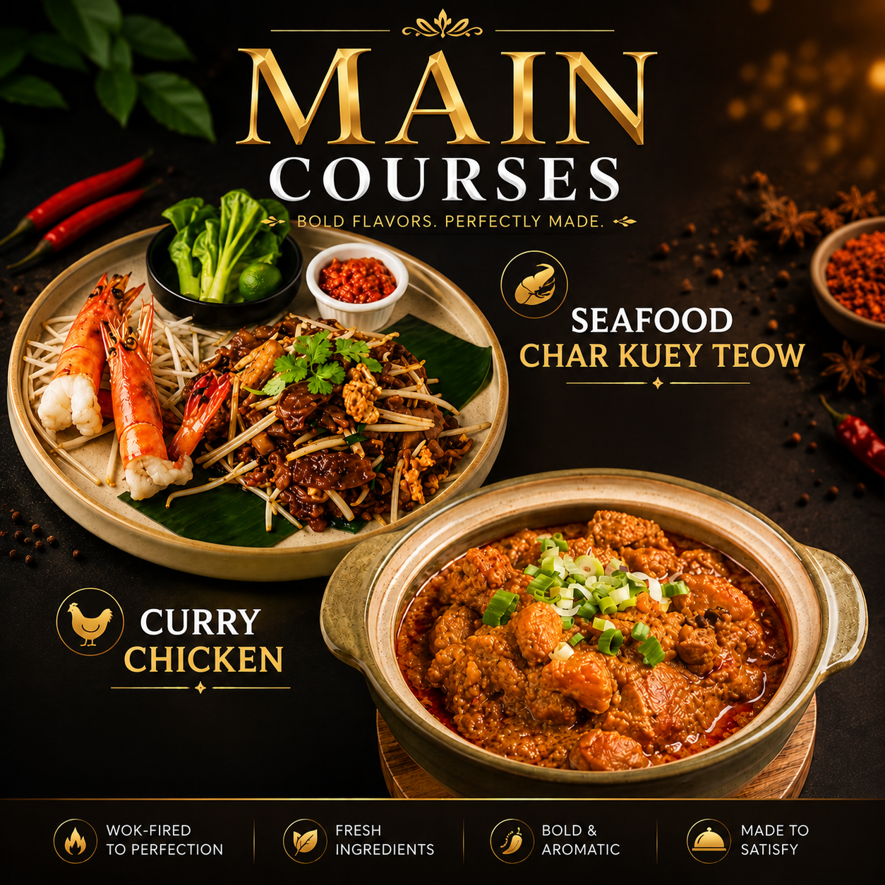 Meet 2 Wine Bar & Restaurant - Main Course (3-10pm)