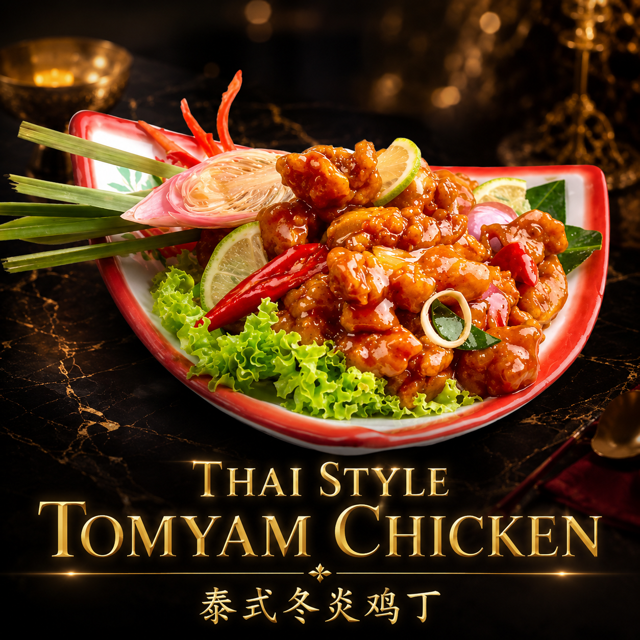 渔村Yu Cun - Thai Style Tom Yum Chicken