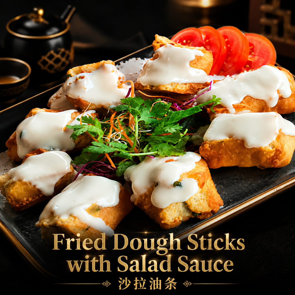 渔村Yu Cun - Dough Stick with Salad Sauce