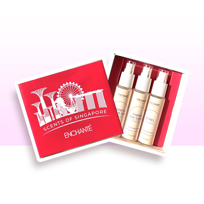 Enchanté - The Scents of Singapore Aroma Room Mist (1 box of 3pcs)