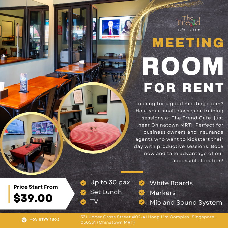 The Trend Cafe - Meeting Room Rental