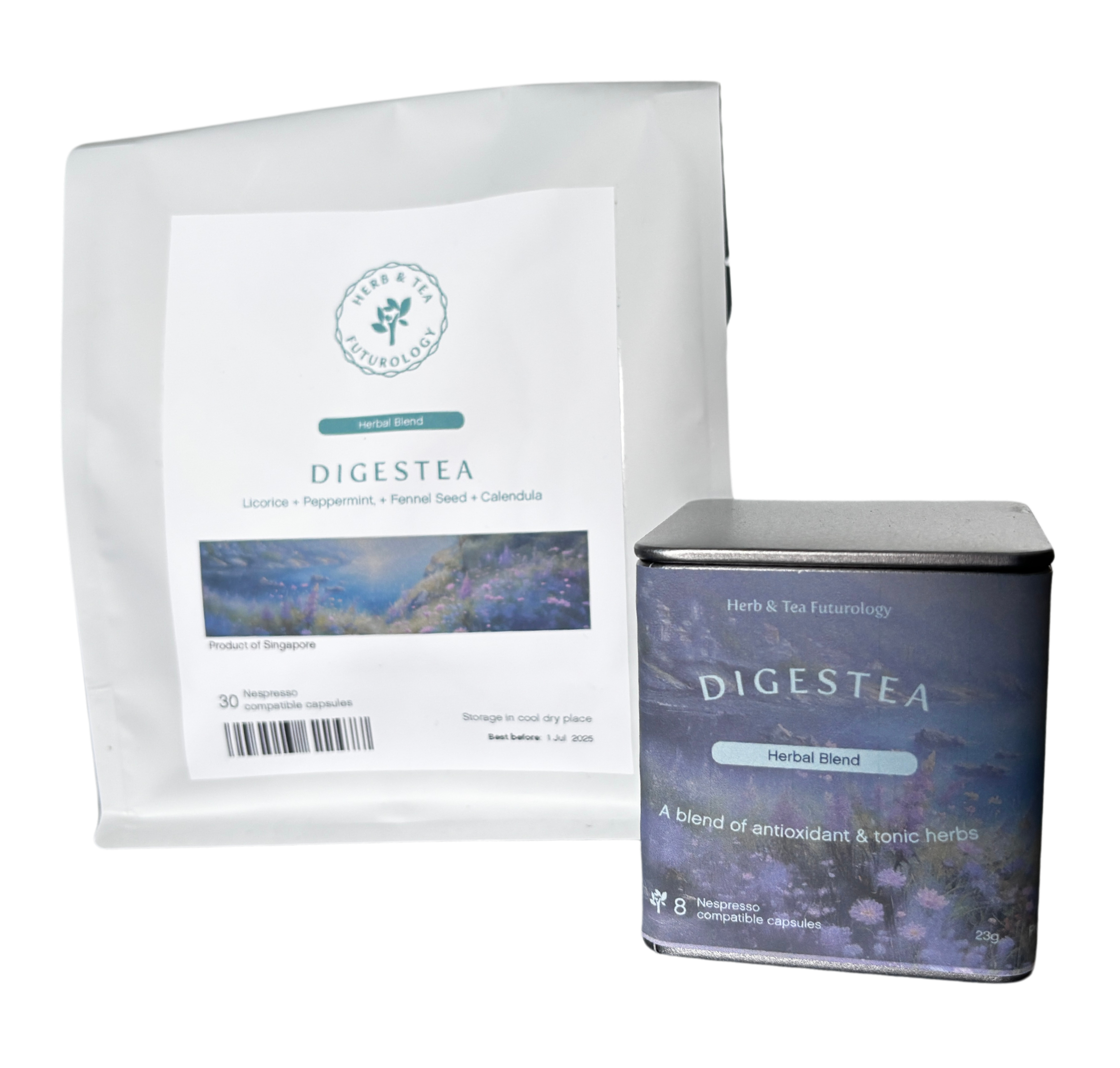 Herb x Tea - Wellness capsule tea: Disgestea