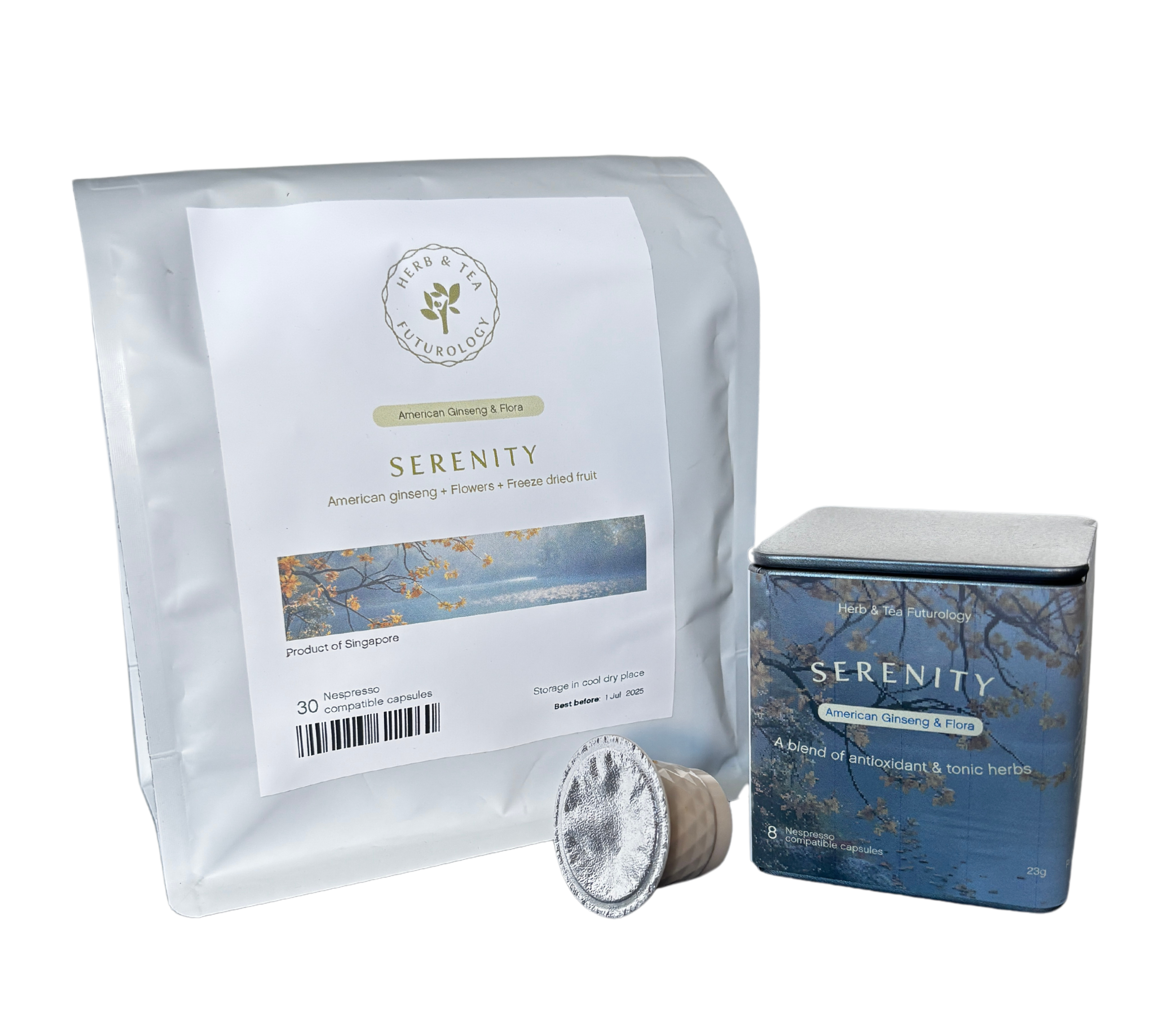 Herb x Tea - Wellness capsule tea: Serenity